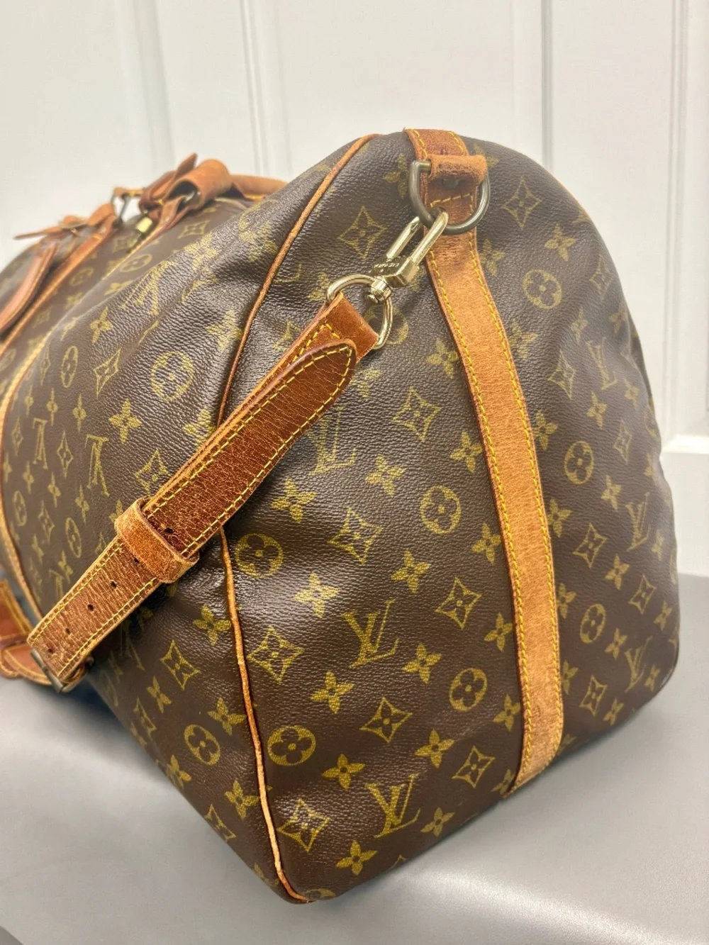 Vintage Louis Vuitton Keepall Bandouliere 60 Monogram Canvas